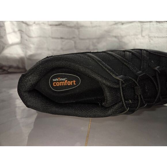 SafeTStep Women's Size 5.5W Black Slip Resistant Slip On Sneaker - Picture 8 of 9